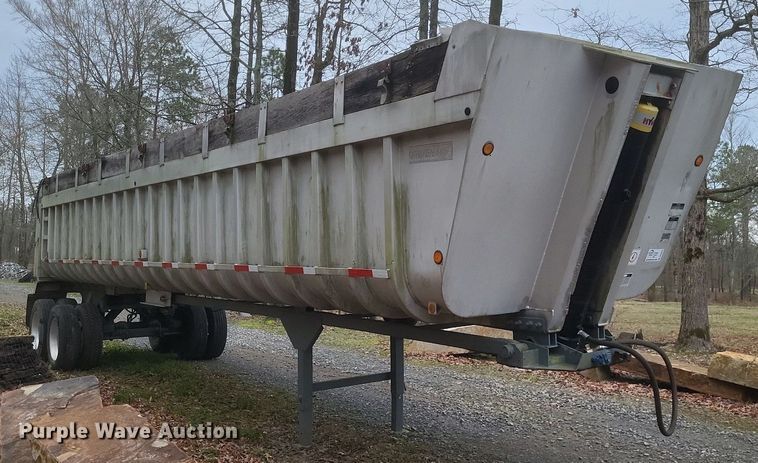 image for item DO4870 1989 Fruehauf end dump trailer