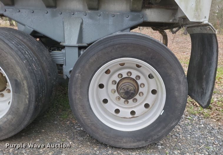 image for item DO4870 1989 Fruehauf end dump trailer