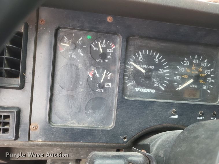 image for item DO4876 1995 White GMC WG dump truck