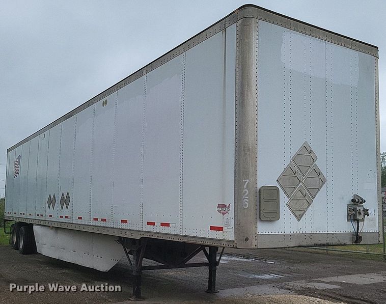 image for item DO4887 2011 Wabash  DVCVHP0 dry van trailer