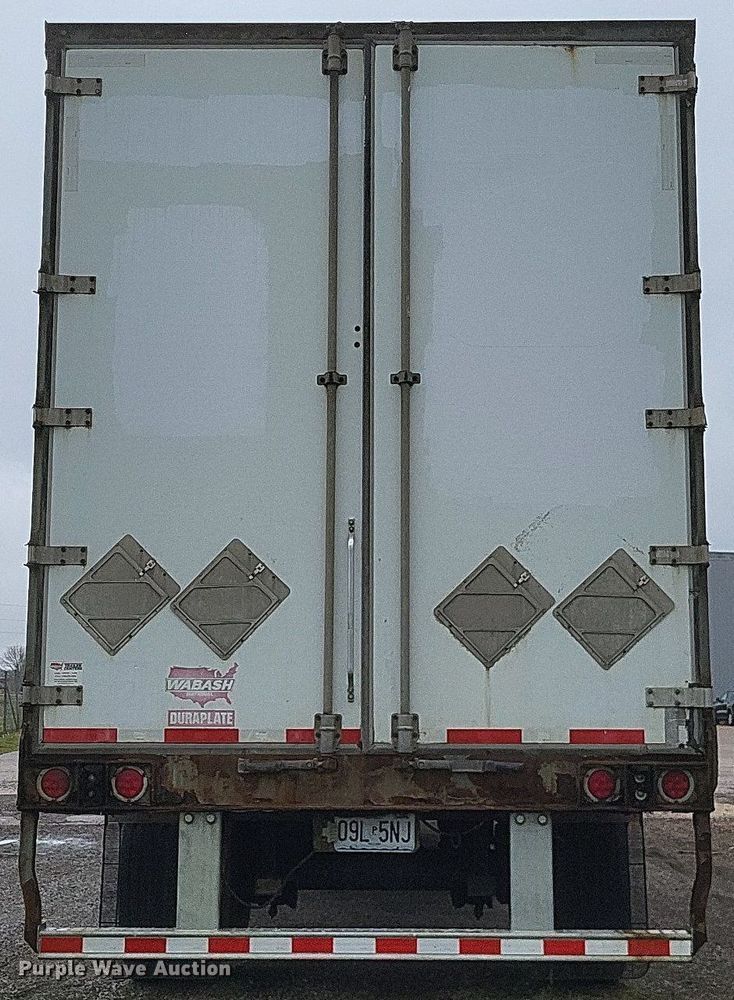 image for item DO4887 2011 Wabash  DVCVHP0 dry van trailer