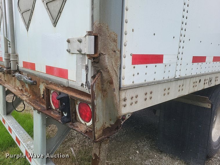 image for item DO4887 2011 Wabash  DVCVHP0 dry van trailer