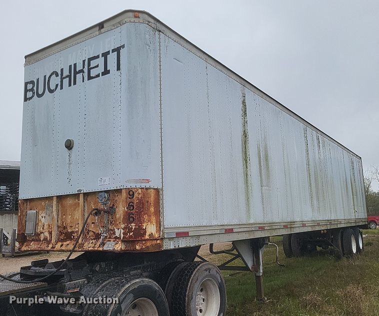 image for item DO4888 1986 Trailmobile  dry van trailer