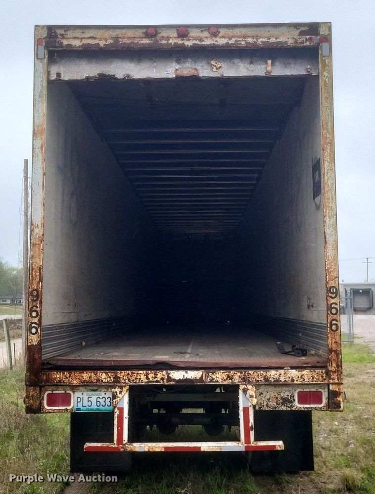 image for item DO4888 1986 Trailmobile  dry van trailer