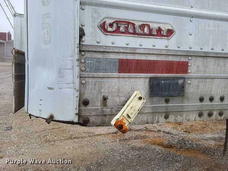 image for item DO4889 1988 Utility  VS2P dry van trailer