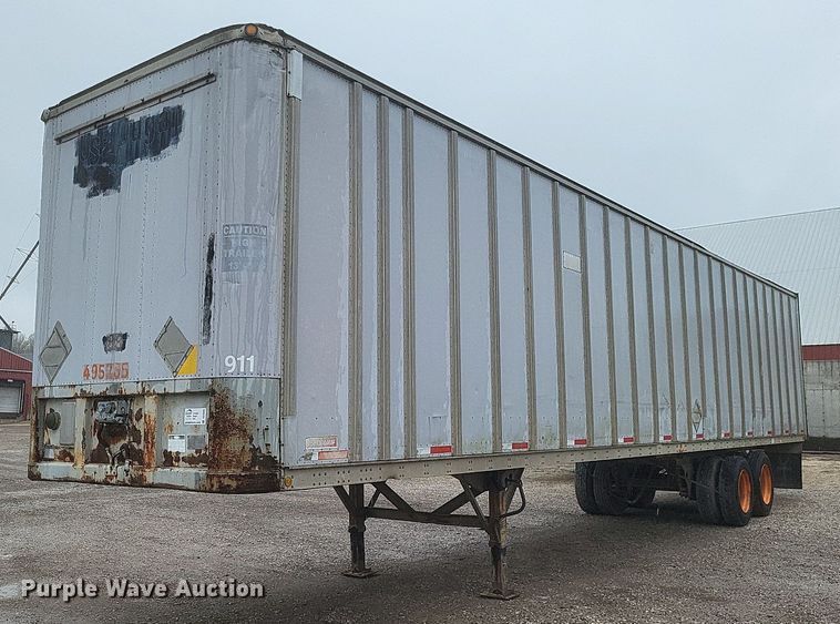 image for item DO4890 1988 Fruehauf  FC-9-F2-48W1.5 dry van trailer