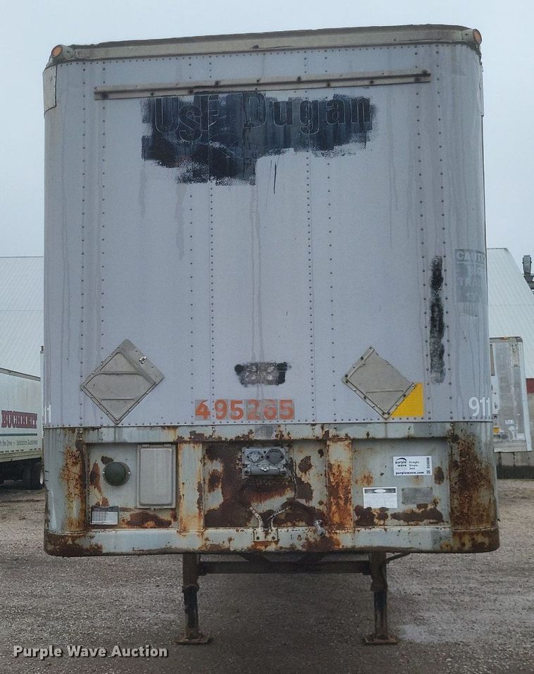 image for item DO4890 1988 Fruehauf  FC-9-F2-48W1.5 dry van trailer