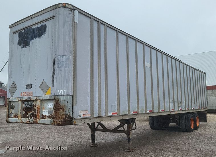 image for item DO4890 1988 Fruehauf  FC-9-F2-48W1.5 dry van trailer