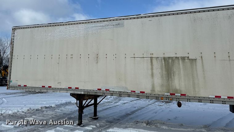 image for item DQ0617 1981 Stoughton FRPV-455T-AR dry van trailer