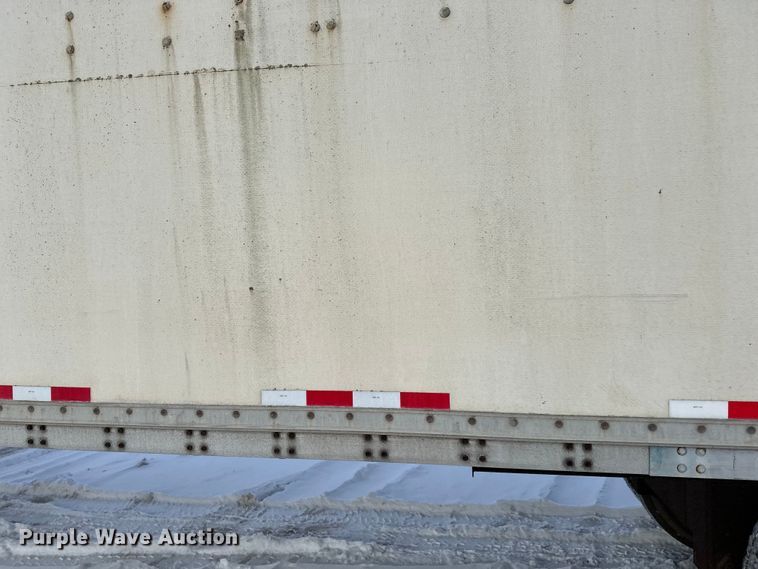 image for item DQ0617 1981 Stoughton FRPV-455T-AR dry van trailer