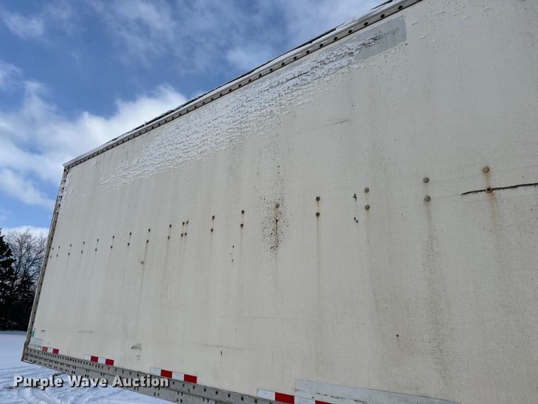 image for item DQ0617 1981 Stoughton FRPV-455T-AR dry van trailer