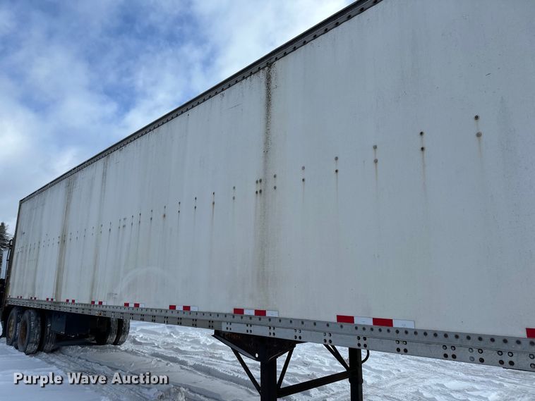 image for item DQ0617 1981 Stoughton FRPV-455T-AR dry van trailer