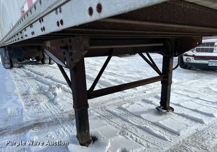 image for item DQ0617 1981 Stoughton FRPV-455T-AR dry van trailer