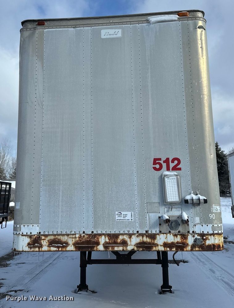 image for item DQ0618 1984 Budd dry van trailer