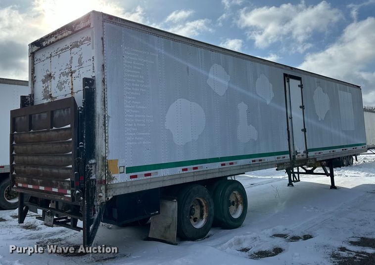 image for item DQ0618 1984 Budd dry van trailer