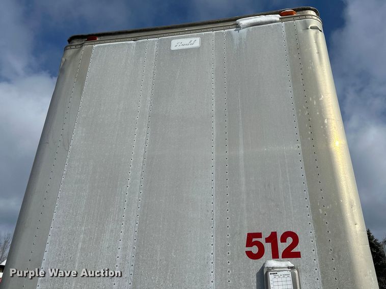 image for item DQ0618 1984 Budd dry van trailer