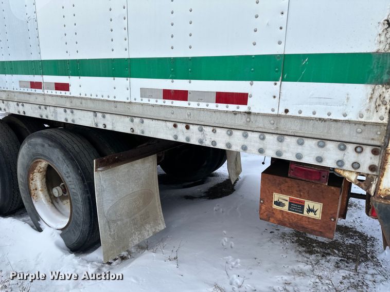 image for item DQ0618 1984 Budd dry van trailer