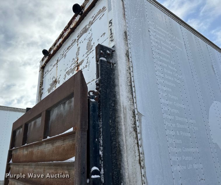 image for item DQ0618 1984 Budd dry van trailer