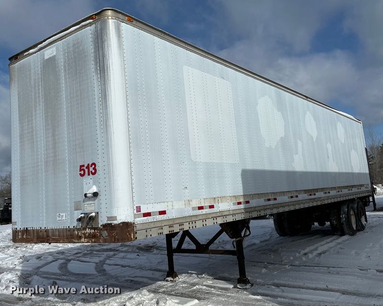 image for item DQ0619 1984 Budd dry van trailer