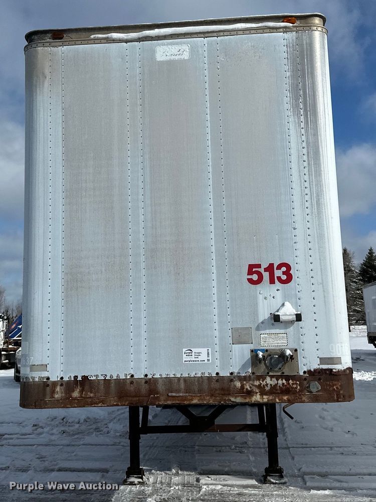 image for item DQ0619 1984 Budd dry van trailer