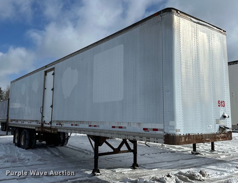 image for item DQ0619 1984 Budd dry van trailer