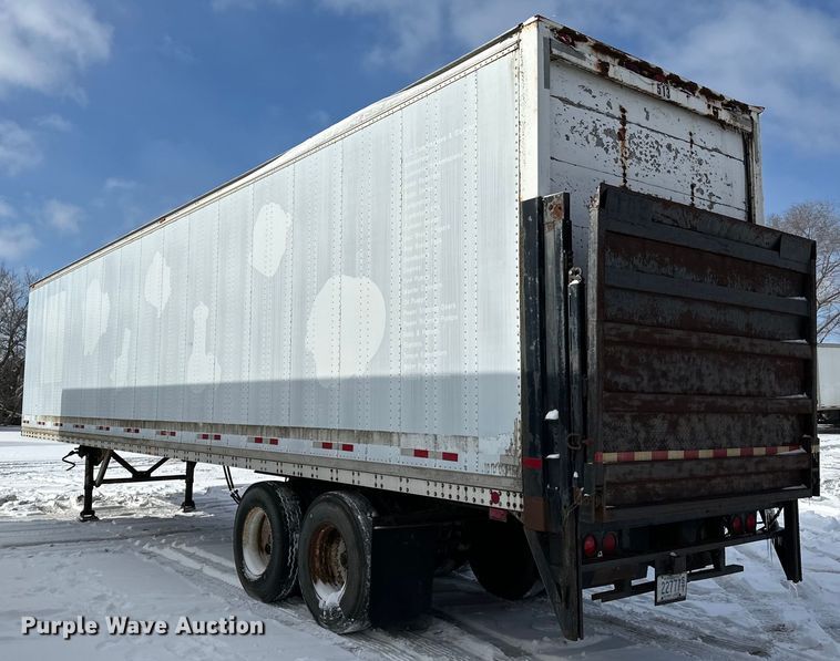 image for item DQ0619 1984 Budd dry van trailer