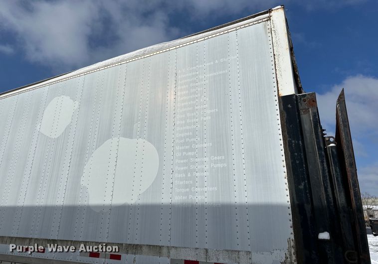 image for item DQ0619 1984 Budd dry van trailer