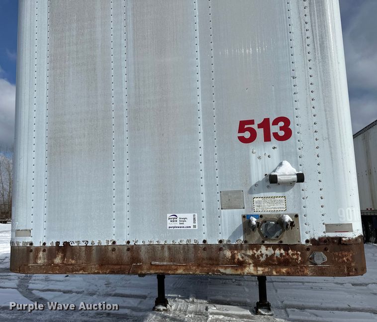 image for item DQ0619 1984 Budd dry van trailer