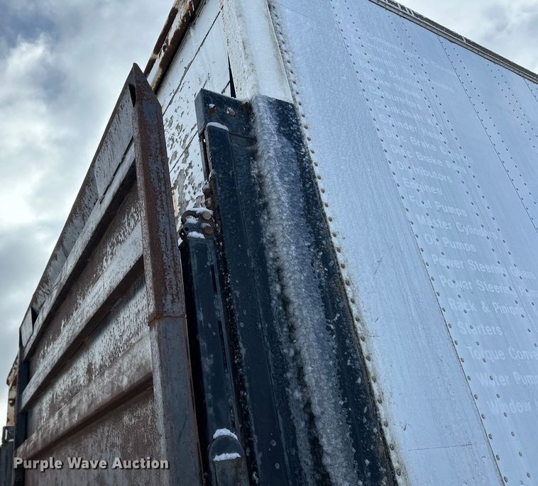 image for item DQ0619 1984 Budd dry van trailer