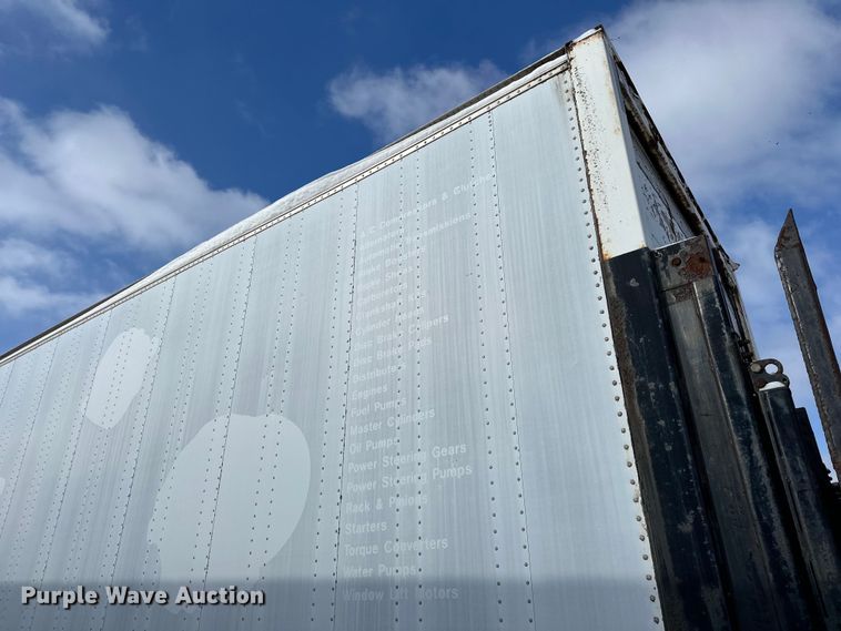 image for item DQ0619 1984 Budd dry van trailer