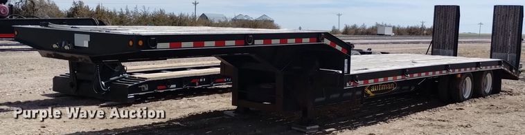 image for item DQ6041 2013 Kaufman  drop deck equipment trailer