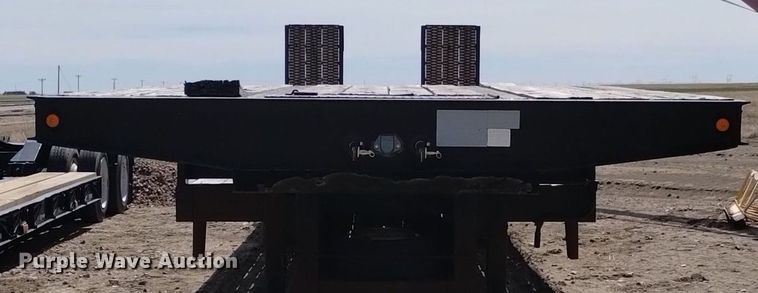 image for item DQ6041 2013 Kaufman  drop deck equipment trailer