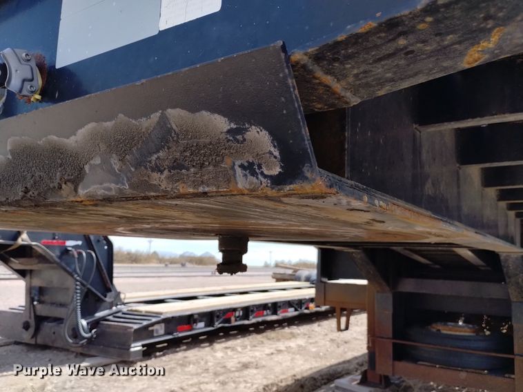 image for item DQ6041 2013 Kaufman  drop deck equipment trailer