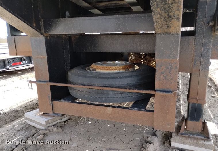 image for item DQ6041 2013 Kaufman  drop deck equipment trailer