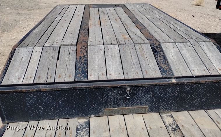 image for item DQ6041 2013 Kaufman  drop deck equipment trailer