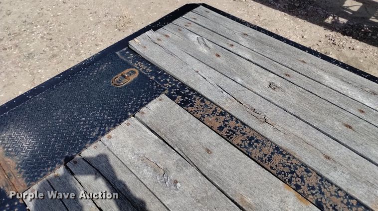 image for item DQ6041 2013 Kaufman  drop deck equipment trailer