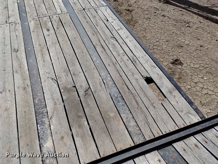 image for item DQ6041 2013 Kaufman  drop deck equipment trailer