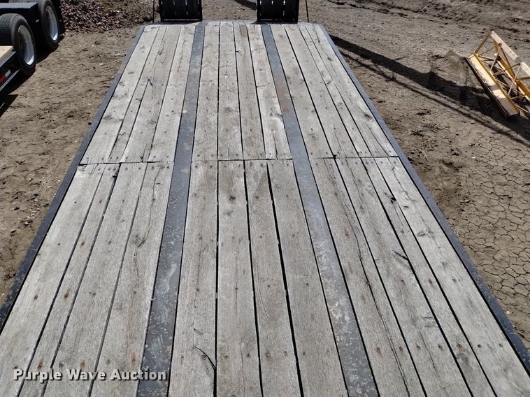 image for item DQ6041 2013 Kaufman  drop deck equipment trailer