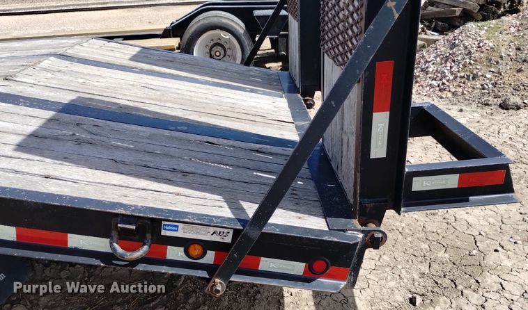 image for item DQ6041 2013 Kaufman  drop deck equipment trailer