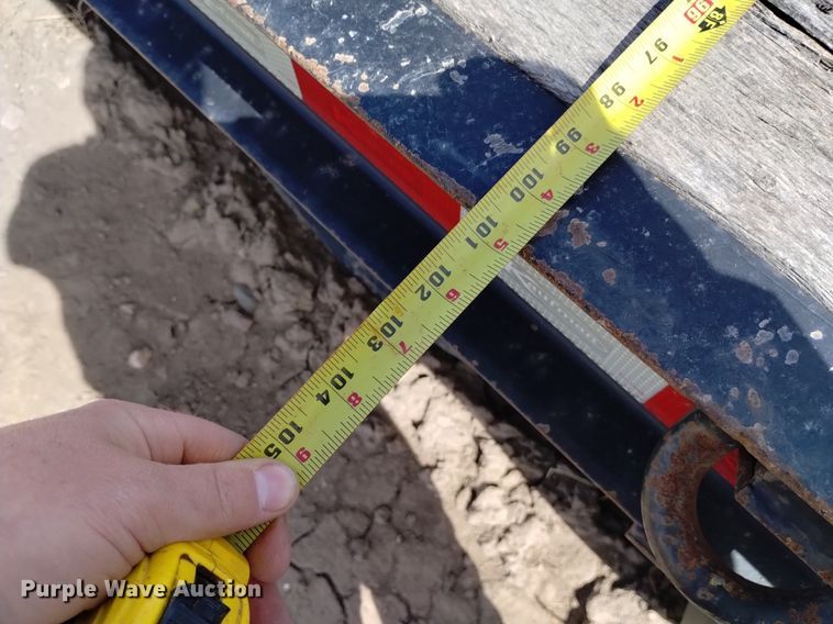 image for item DQ6041 2013 Kaufman  drop deck equipment trailer