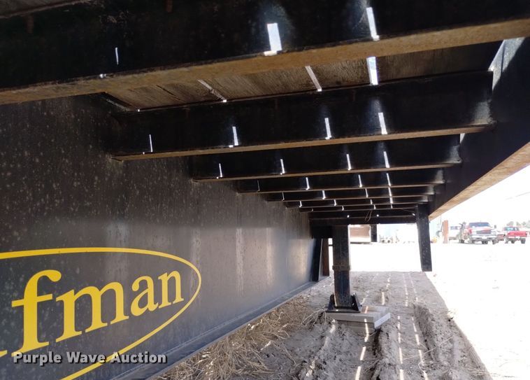 image for item DQ6041 2013 Kaufman  drop deck equipment trailer