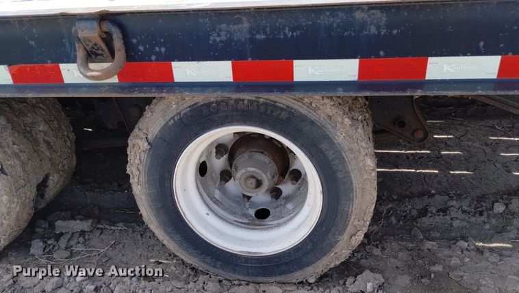 image for item DQ6041 2013 Kaufman  drop deck equipment trailer