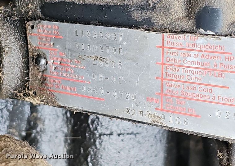 image for item DQ8669 1992 Kenworth T660 semi truck