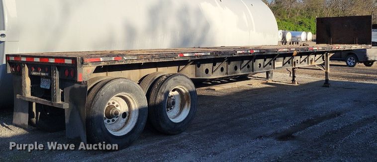 image for item DR7983 1988 Transcraft TL-90K-45 flatbed trailer