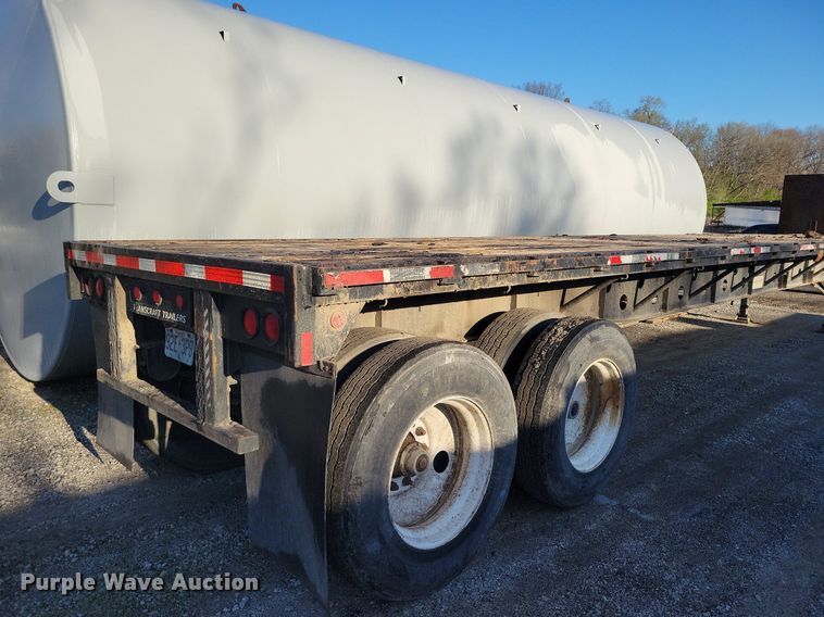 image for item DR7983 1988 Transcraft TL-90K-45 flatbed trailer