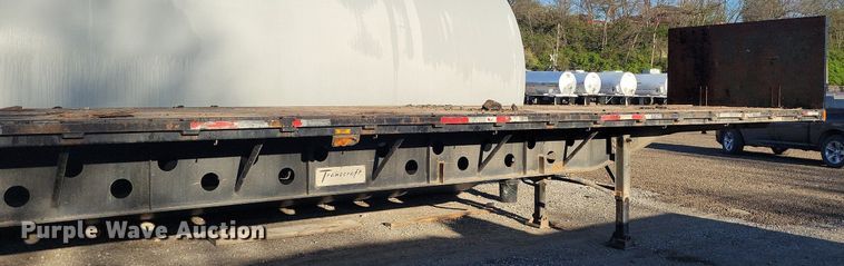 image for item DR7983 1988 Transcraft TL-90K-45 flatbed trailer