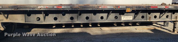 image for item DR7983 1988 Transcraft TL-90K-45 flatbed trailer