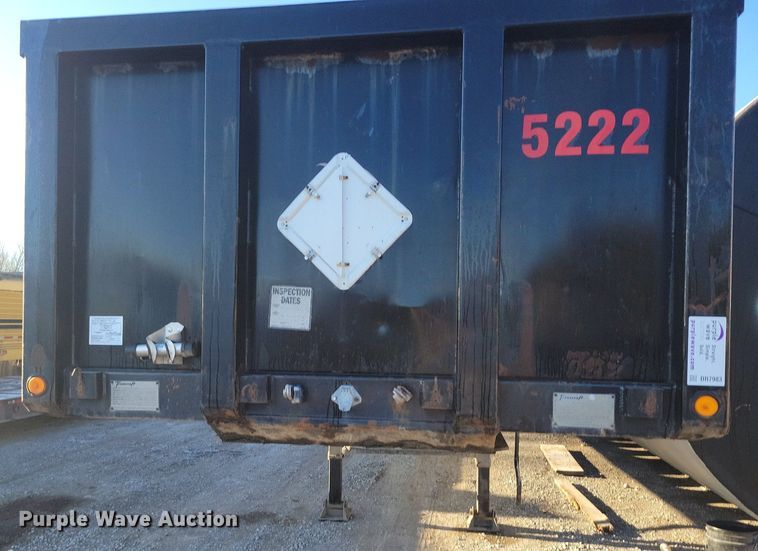 image for item DR7983 1988 Transcraft TL-90K-45 flatbed trailer