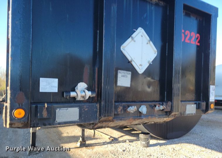 image for item DR7983 1988 Transcraft TL-90K-45 flatbed trailer