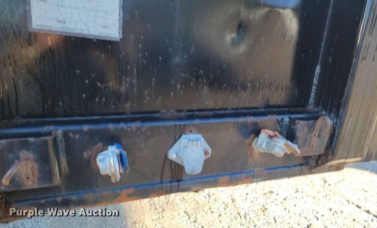 image for item DR7983 1988 Transcraft TL-90K-45 flatbed trailer